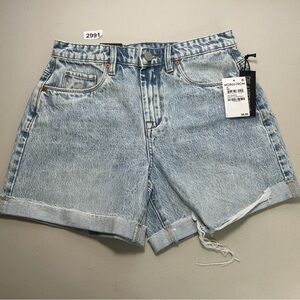 Blank NYC Denim Mom Short Size 25 The Perry Party Everyday